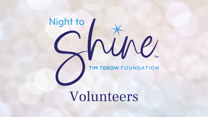 Night To Shine 2026 - VOLUNTEER logo