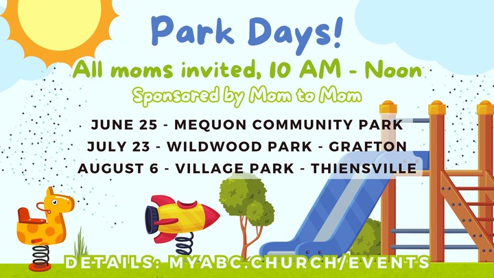 Mom to Mom Park Days logo