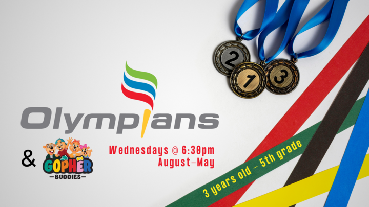 Olympians & Gopher Buddies (2025-2026) logo