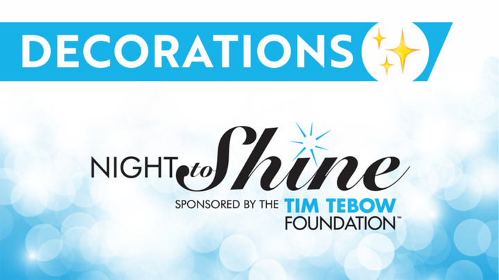 Decorations Team - Night to Shine 2020 logo image
