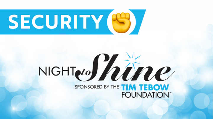 Security/Traffic/Parking Team - Night to Shine 2020 logo image