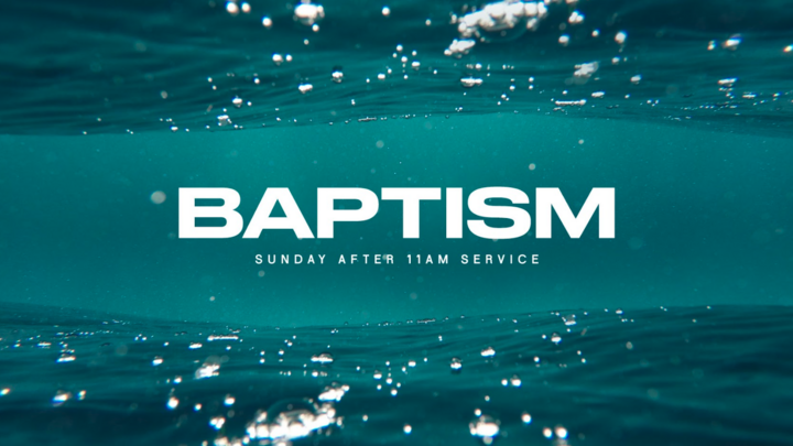 Baptism Sunday (October 5, 2025) logo