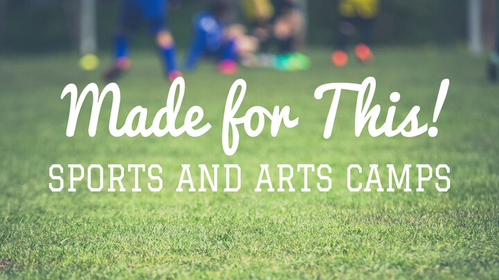 Made For This! Kids Sports and Art Camp logo
