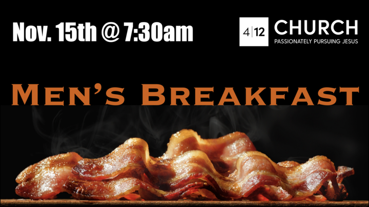 4|12 Men's Breakfast logo