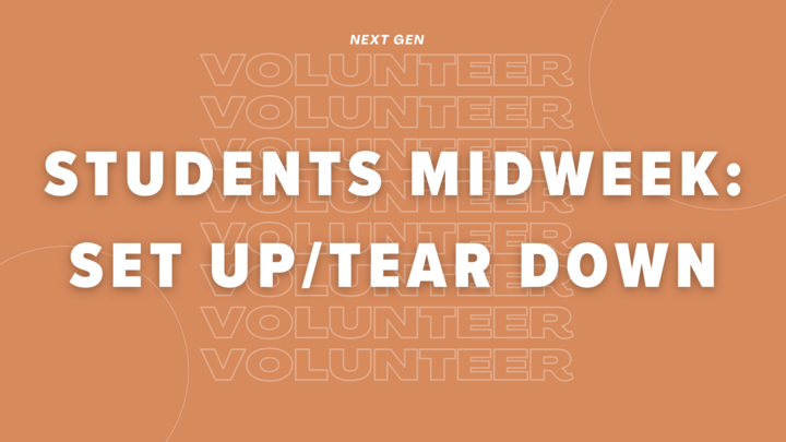 Students Midweek: Tear Down logo