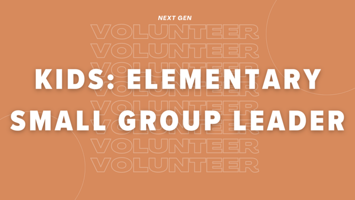 Kids: Elementary Small Group Leader logo