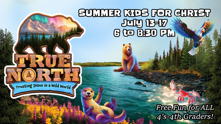 Kids for Christ Summer 2025 logo
