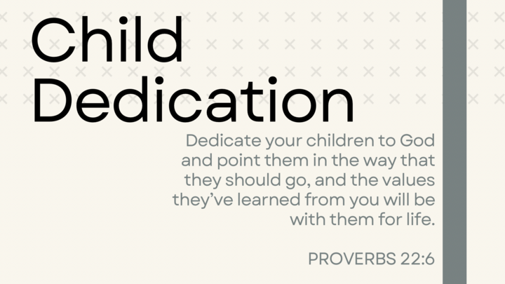 Child Dedication (11/16/25) logo