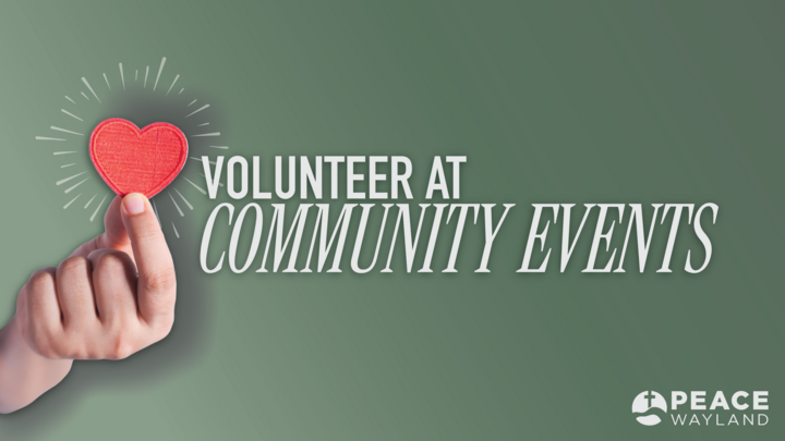 Volunteer at Community Events | Wayland Campus logo