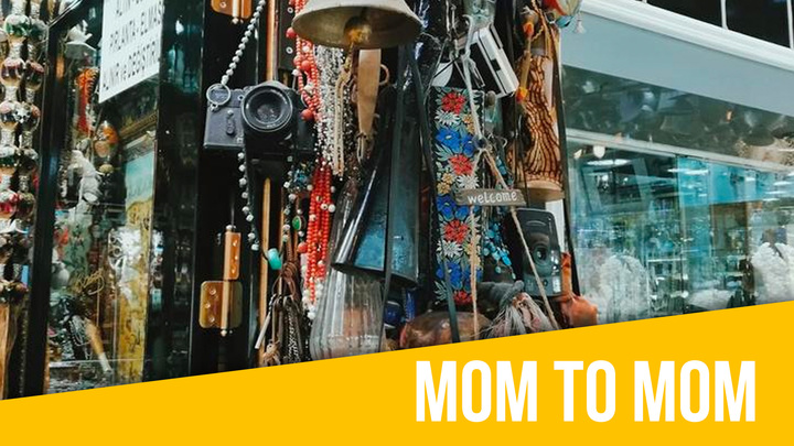 Mom to Mom Garage Sale logo image