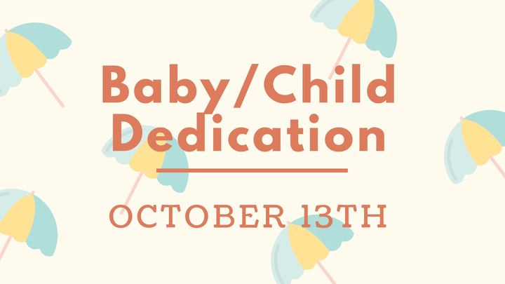 Baby/Child Dedication logo image