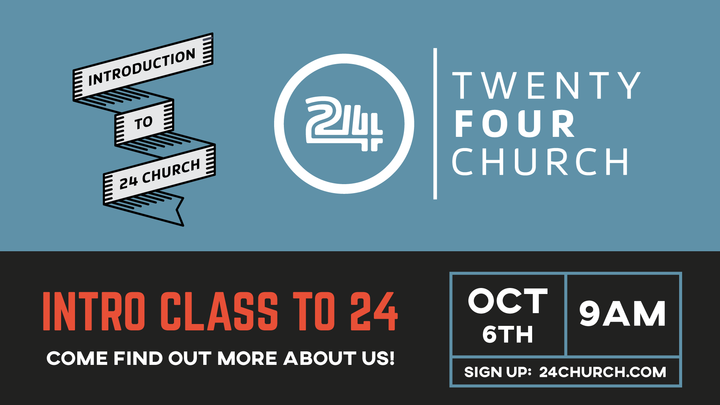 Introduction to 24 church logo image