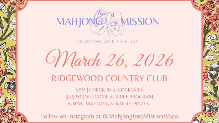 Mahjong For A Mission logo
