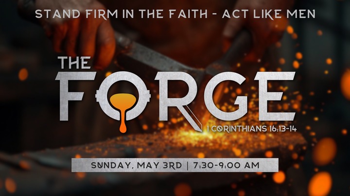 The Forge: A Monthly Gathering for Men logo