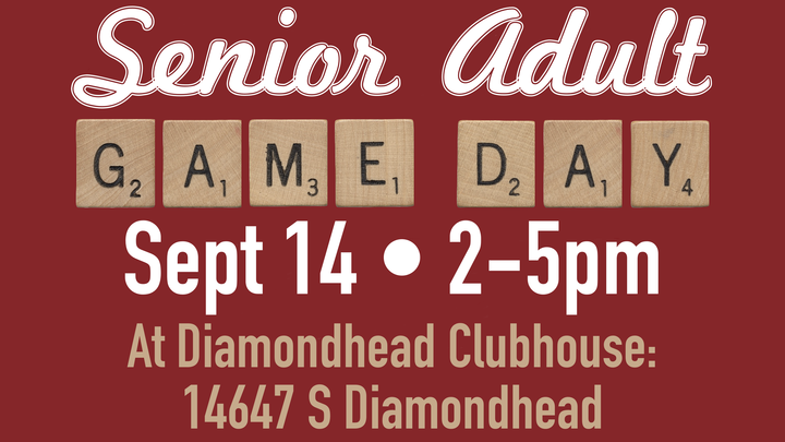 Senior Adult Game Day logo image