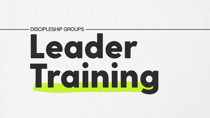DGroup Leader Training logo