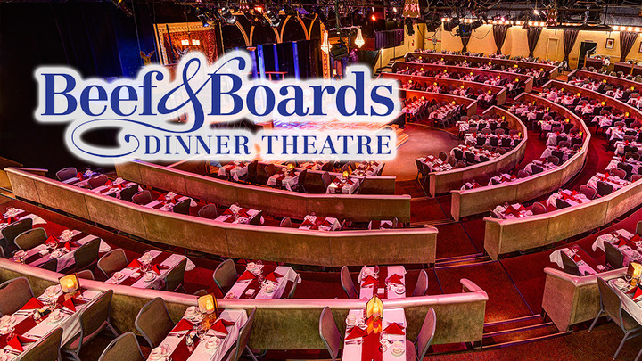 SAM Christmas Gathering - Beef & Boards Dinner Theatre logo