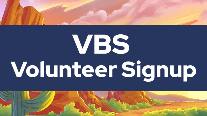 VBS Volunteer Signup logo