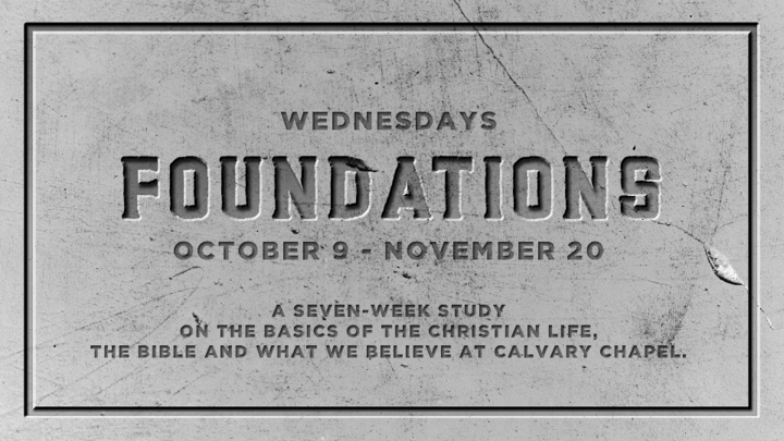 Christian Foundations ~ Fall 2019 logo image