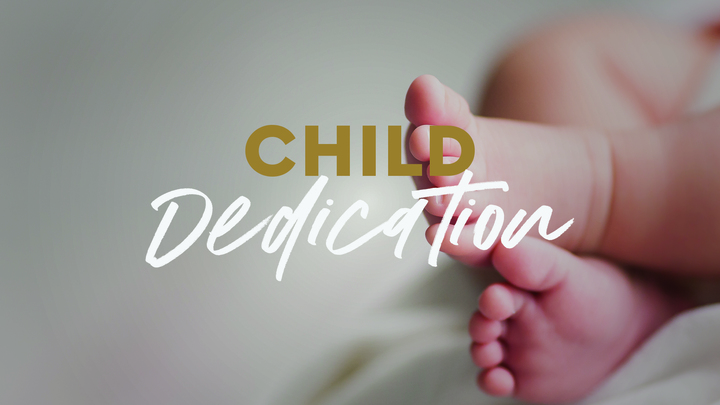 Child Dedication Sunday logo