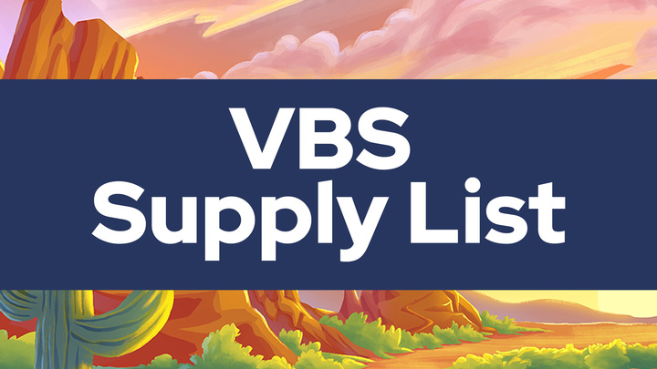 VBS Supply List logo