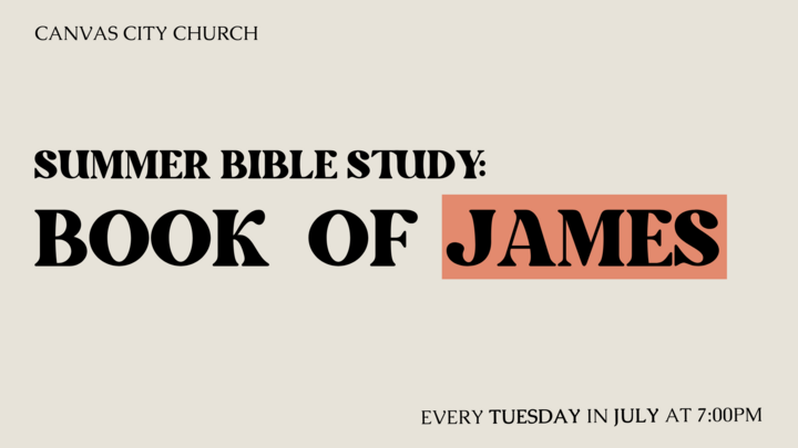 Summer Bible Study: Book of James logo