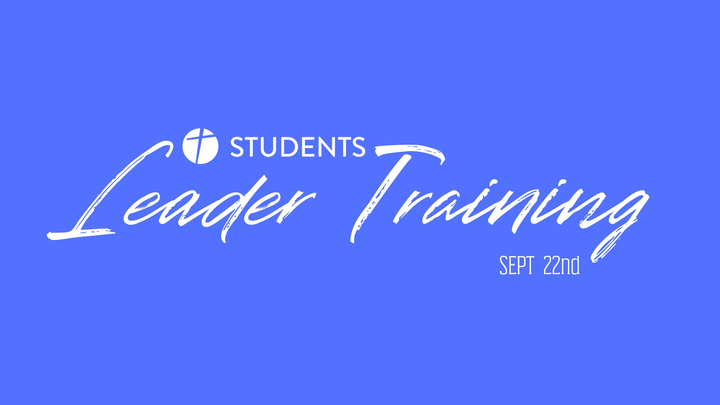 Student Ministry Leader Training logo image