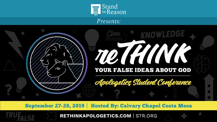 reTHINK Apologetics Student Conference logo image