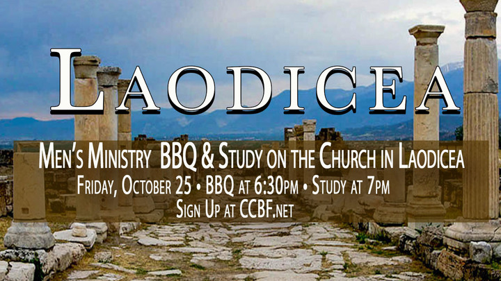 Mens BBQ: Laodicea logo image