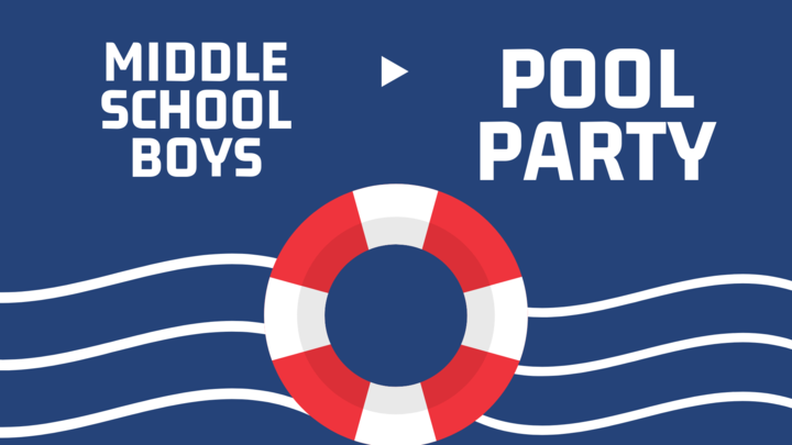 MS Boys Pool Party logo image