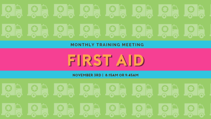 Children's Ministry Training - First Aid! logo image