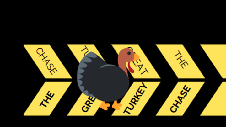 The Great Turkey Chase logo image
