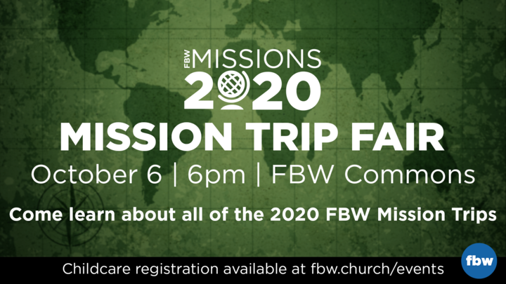 2020 Mission Trip Promotion logo image