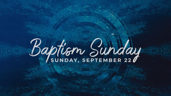 Baptism Sunday logo image
