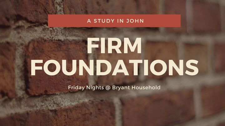 Firm Foundations Bible Study logo