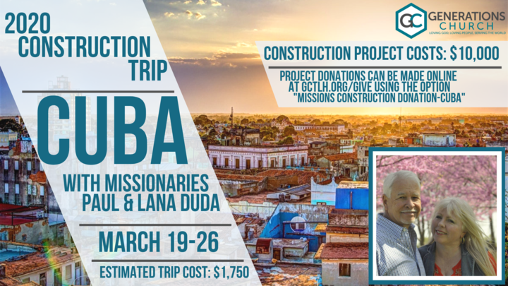 2020 Cuba Construction Trip Interest Meeting logo image