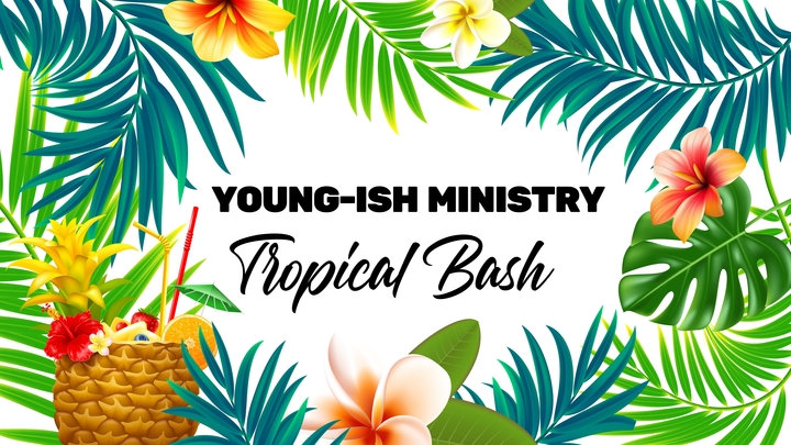 YOUNG-ish Tropical Bash logo image