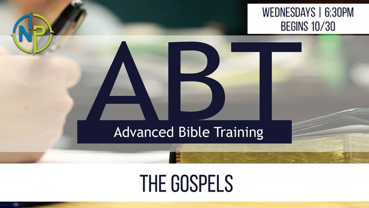 ABT - The Gospels (4 Weeks, Wednesdays 6:30-8:00, Begins 10/30) logo image