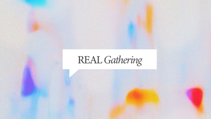 The Real Gathering 2025 logo