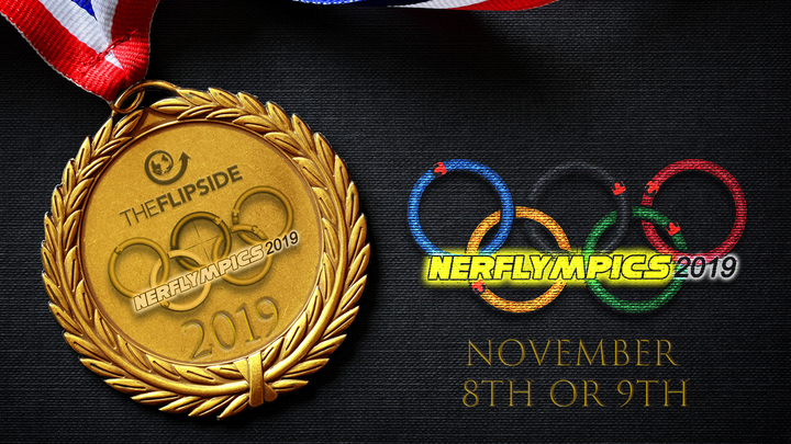 Nerflympics volunteers logo image