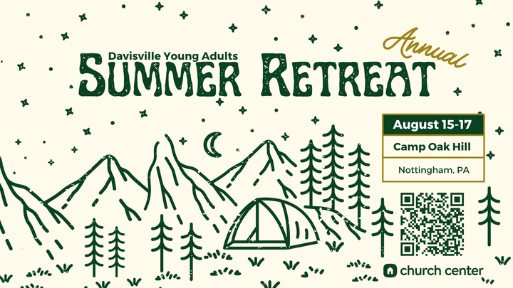 2025 Young Adult Retreat logo