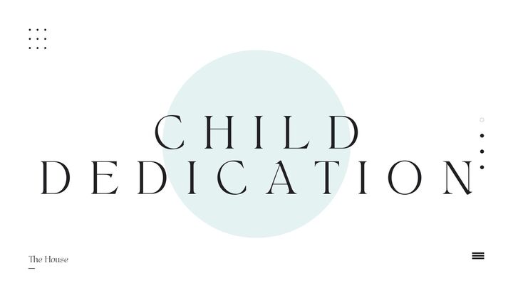 Child Dedication logo