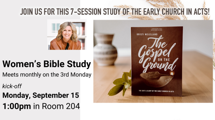 Women's Monthly Bible Study logo