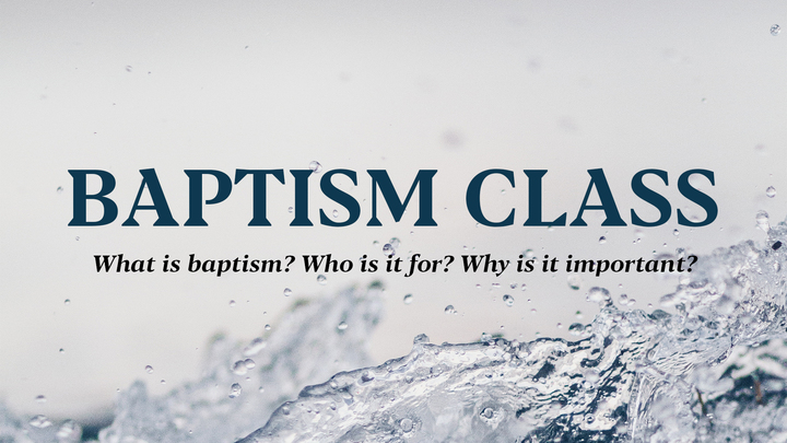 Baptism Class - Peoria logo image
