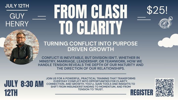 From Clash to Clarity: Turning Conflict into Purpose-Driven Growth logo