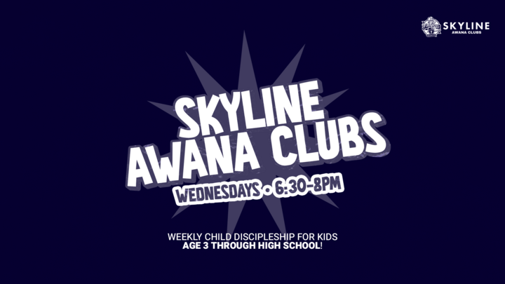 Skyline Awana Clubs | Wednesdays, 6:30-8PM (Grade Pre-K - 12th) logo