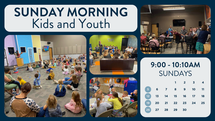 Sunday Morning Kids and Youth 2025 logo