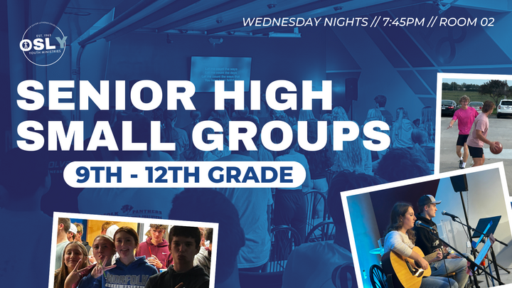 Sr High Small Groups 2025-2026 logo