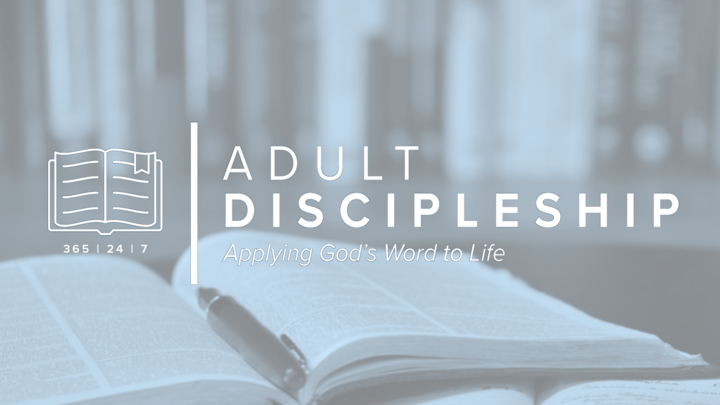 Fall 2025 Adult Discipleship  logo