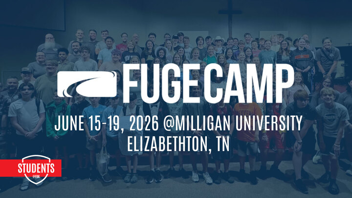 FUGE CAMP 2026 - MILLIGAN UNIVERSITY logo